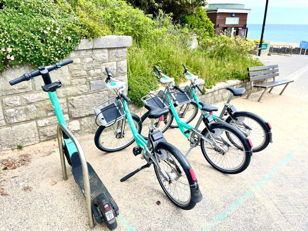 Sea View Family Stay By Beach Gym & Parking Bournemouth Luaran gambar