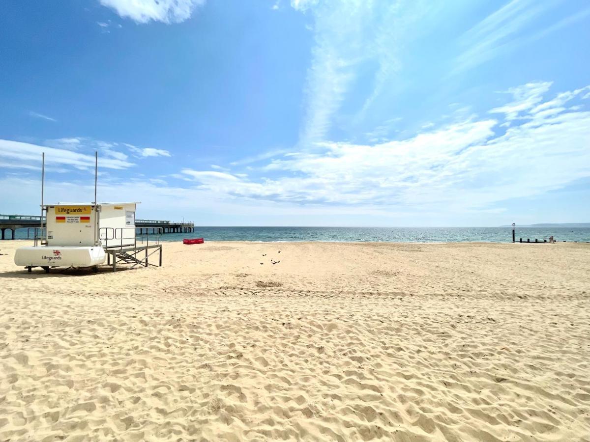 Sea View Family Stay By Beach Gym & Parking Bournemouth Luaran gambar
