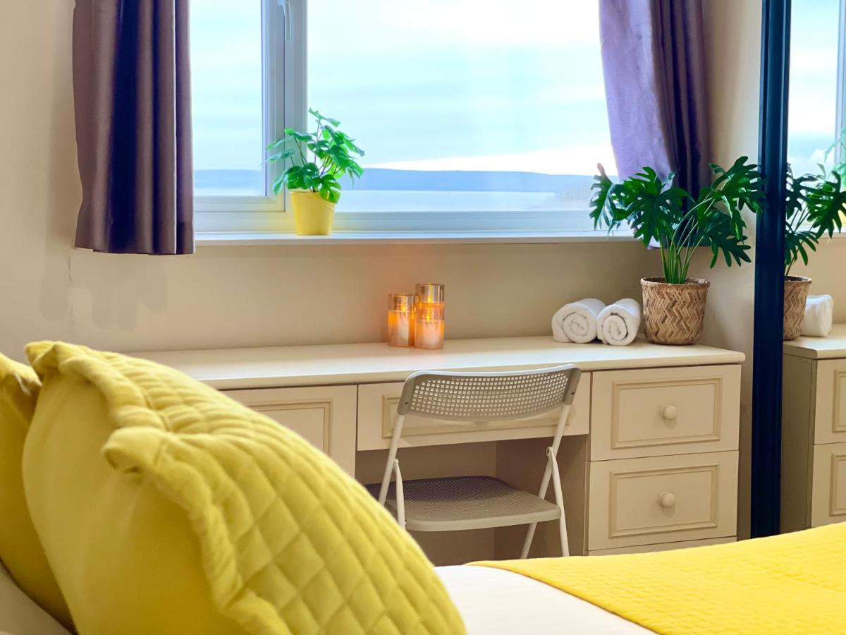 Sea View Family Stay By Beach Gym & Parking Bournemouth Luaran gambar
