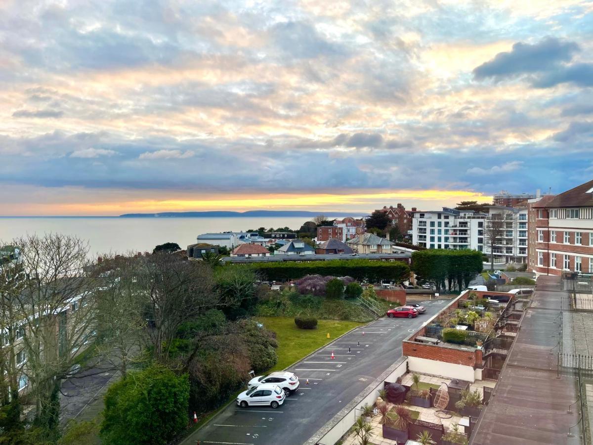 Sea View Family Stay By Beach Gym & Parking Bournemouth Luaran gambar